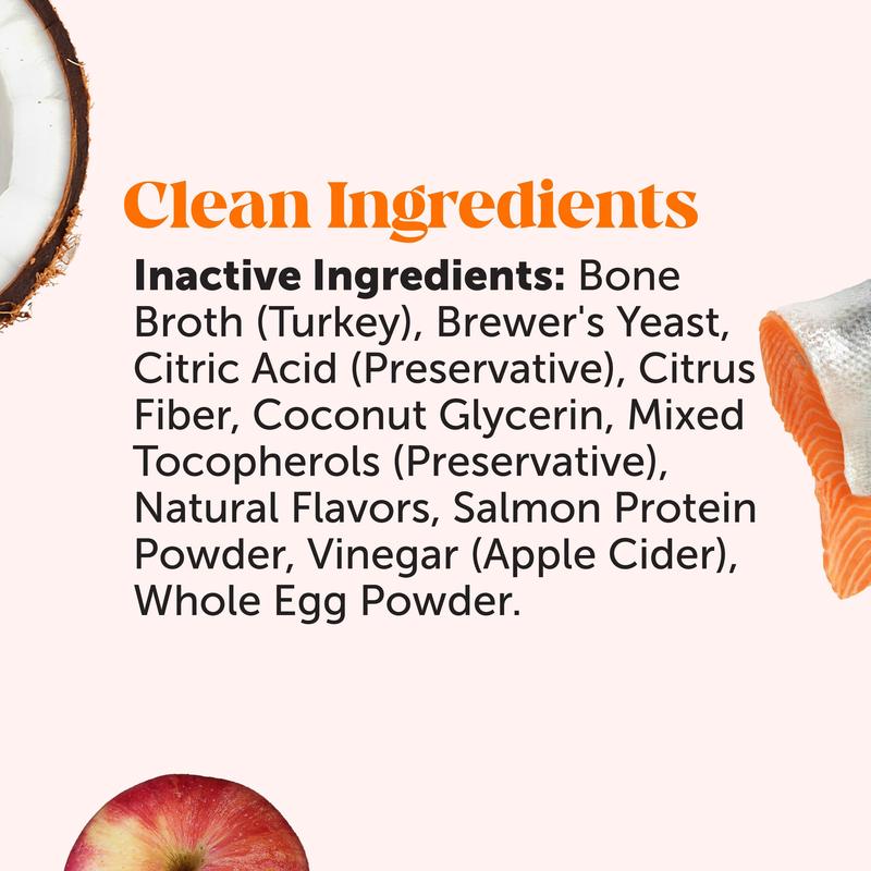 Pet Honesty Hip and Joint Liquid Supplement with Glucosamine, Chondroitin and Wild Alaskan Salmon Oil, Mobility Support for Dogs - Turkey 12oz