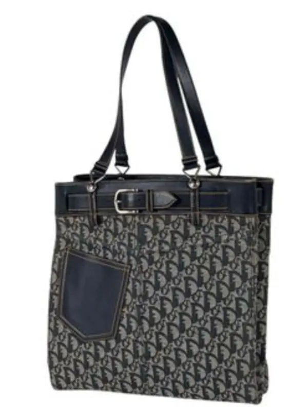 Pre-owned Dior canvas Tote Bags Christian Diorissimo Trotter Tote bag 4000019264024