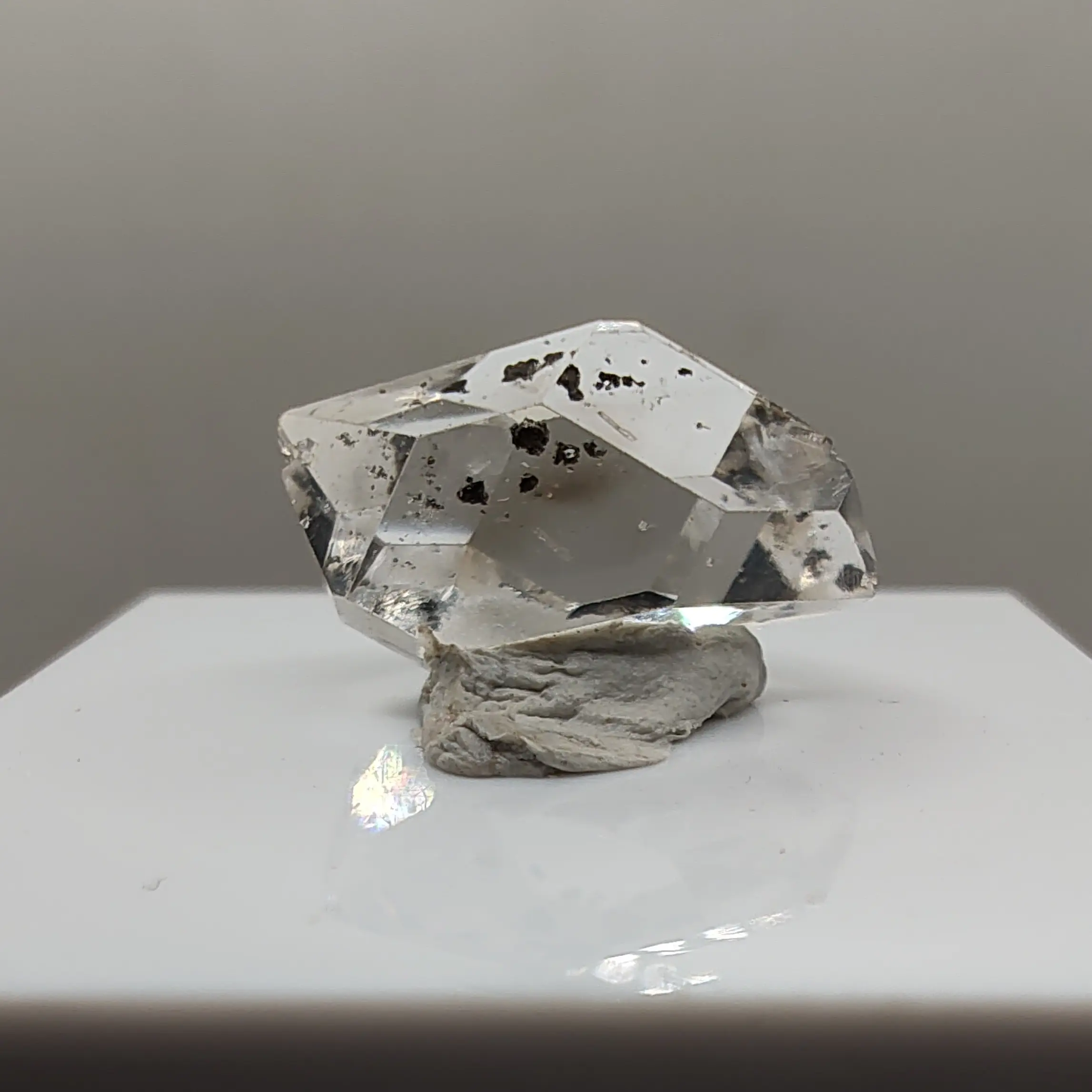 Herkimer Quartz Crystals AA Grade 1 Gram Natural Hand-Mined Double Terminated Gemstones from Middleville, New York