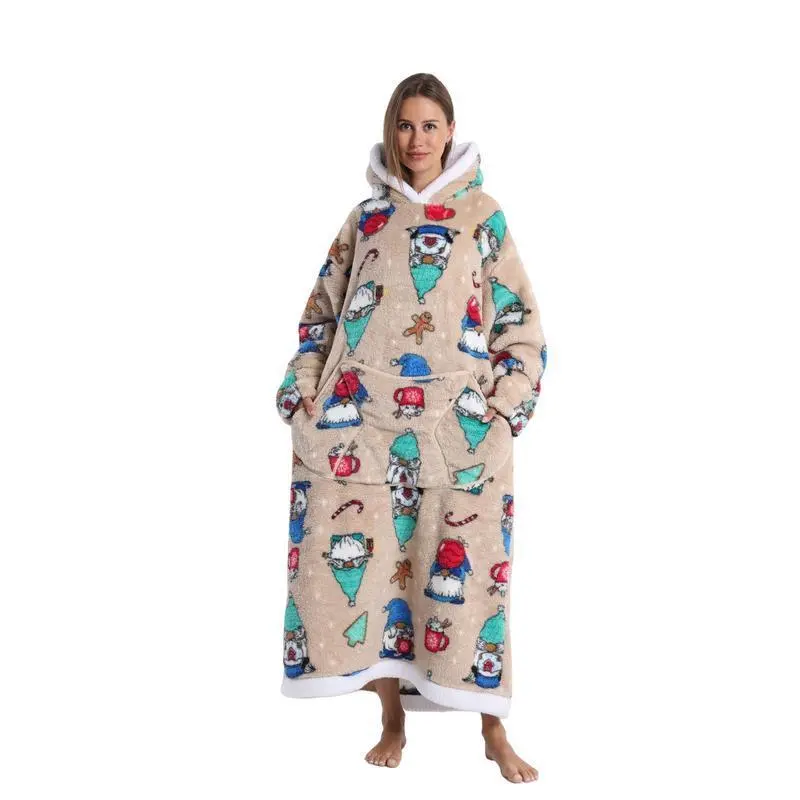 Christmas Themed Wearable Blanket Hoodie, Soft Warm Wearable Blanket Hoodie, Warm Hoodie Blanket, Comfy Sweatshirt Blanket with Pocket for Adult Women & Men, Cozy Hooded Blanket Christmas Themed Wearable Blanket Hoodie, Soft Warm Wearable Blanket Hoodie, Warm Hoodie Blanket, Comfy Sweatshirt Blanket with Pocket for Adult Women & Men, Cozy Hooded Blanket