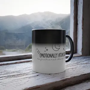 Temperature Change Mug Smut Novel Booktok Book Obsessed Book Club Reader Temperature Changing Mug Coffee Drinkware