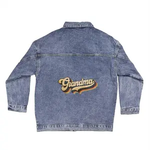 Retro Grandma Oversized Women's DTG Denim Jacket