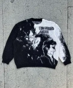 "Controlled Anger" Death Note Cotton Sweater