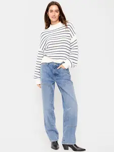 Old Navy Women's High-Waisted OG Loose Rigid Jeans