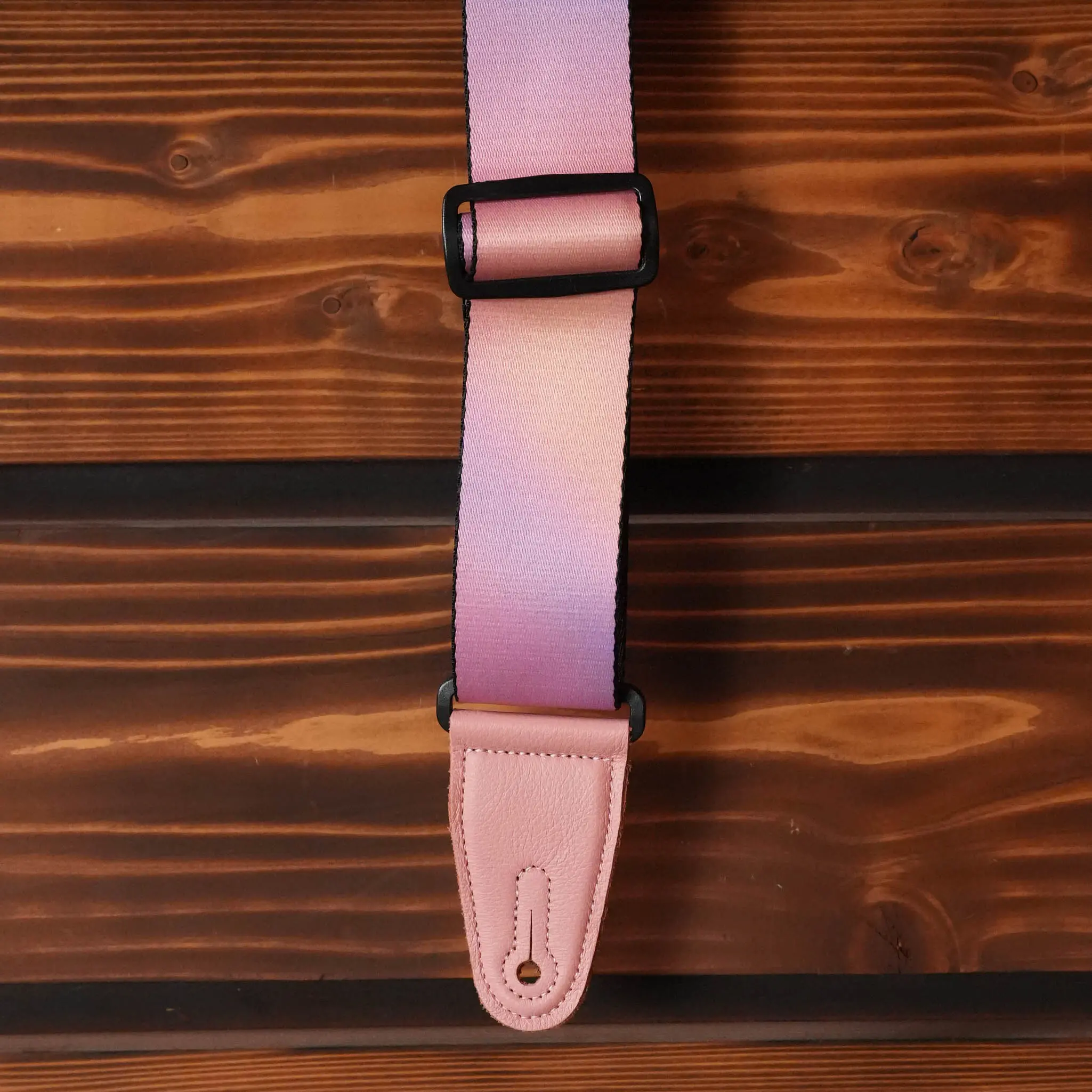 Levy's Cyber Gradient Series Sublimation Guitar Strap - Pink/Purple