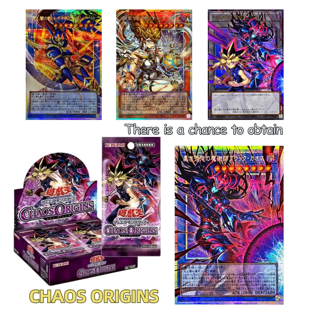 Yu‑Gi‑Oh! Duel Monsters CHAOS ORIGINS Japanese Booster Box CORI‑JP 1305