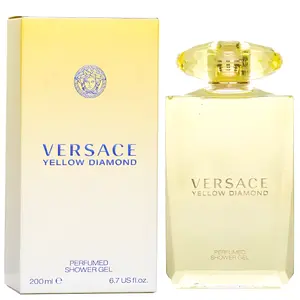 Versace Yellow Diamond Perfumed Shower Gel for Women, 6.7 Ounce