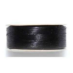 5TN109-B: Nymo Thread Black Size 00 140 Yards - 10PPK