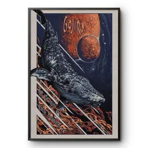Gojira Dec 8 2025 In Nice France Poster N03