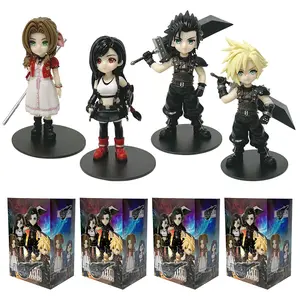 Anime Final Figure Model 11-12CM Fantasy VII Anime Remake Game Peripherals Desk Decoration Collection Cartoon Toy
