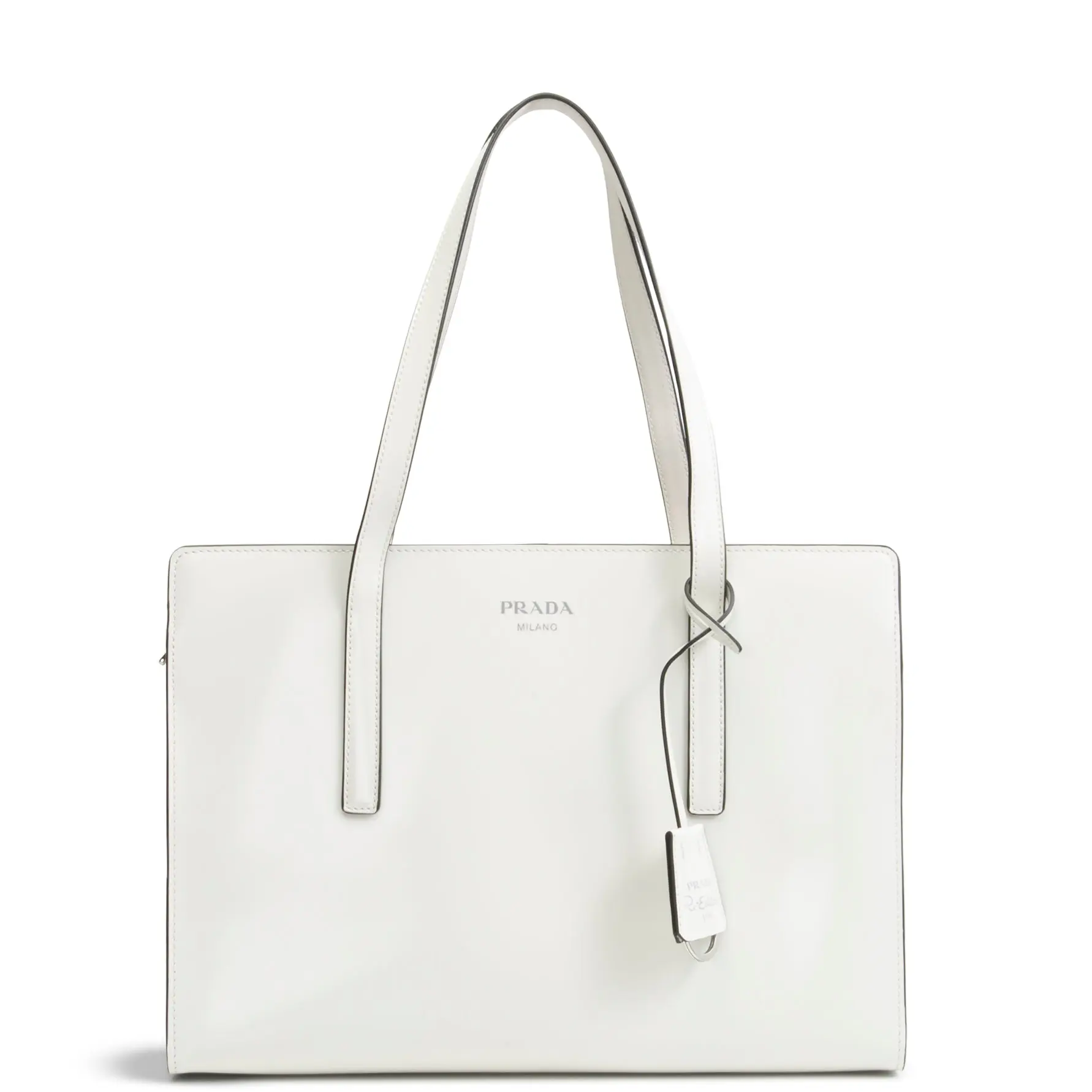 Pre-owned PRADA Spazzolato (patent leather) Tote Bags Spazzoloato Re Edition 1995 Shoulder Bag