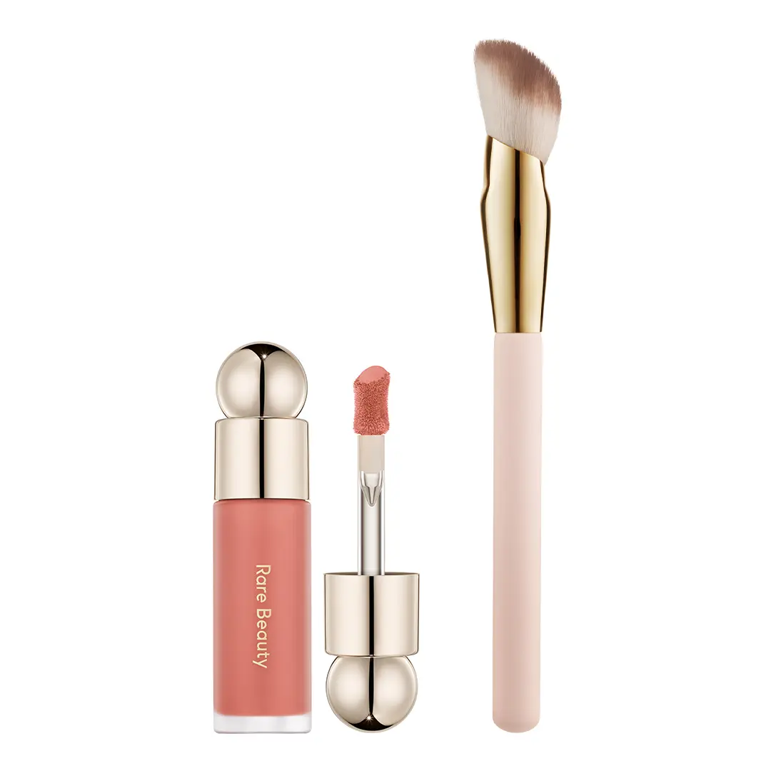 Soft Pinch Blush & Brush Set- Worth & Blush Brush
