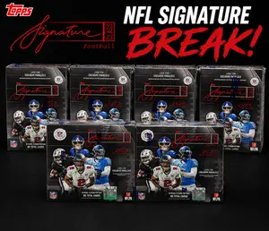 2025 NFL TOPPS SIGNATURE 6 BOX BREAK (4) BLASTER AND (2) MEGA BOX   2