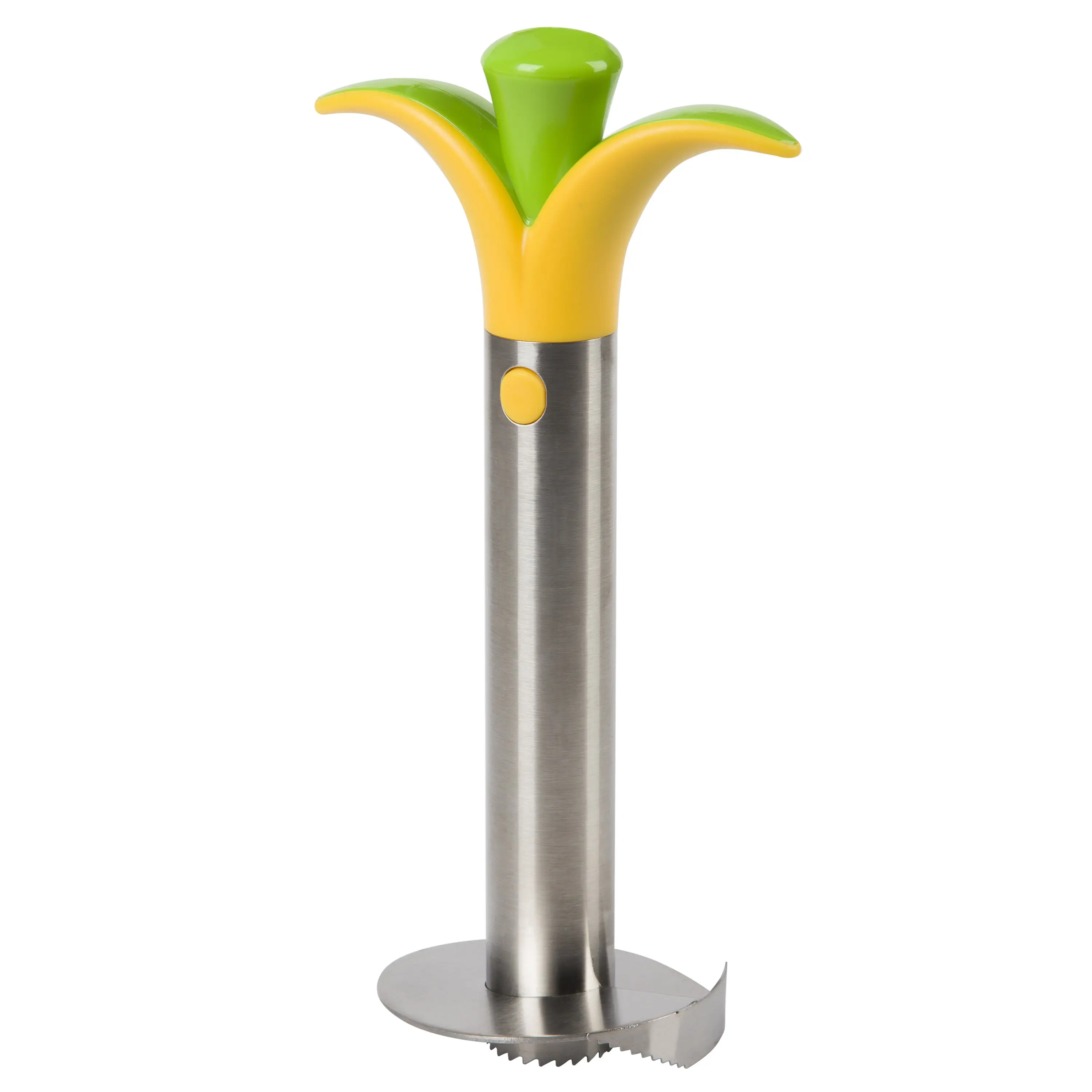 Progressive International Pineapple Corer & Slicer Stainless Steel Prep Solutions Kitchen Tool for Perfect Rings Sharp Durable Dishwasher Safe