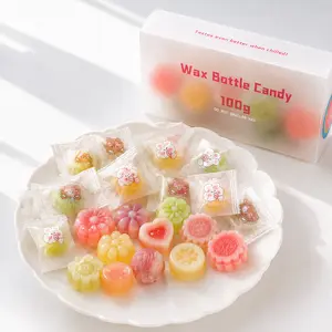 Classic Retro Wax Bottle Candy – Assorted Fruit Flavors, Nostalgic Childhood Candy Treat for Kids, Teens & Adults