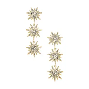 BaubleBar Callisto Drop Earrings in Gold