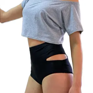 High Waist Pole Dance Shorts Woman Comfortable Womenswear Lady