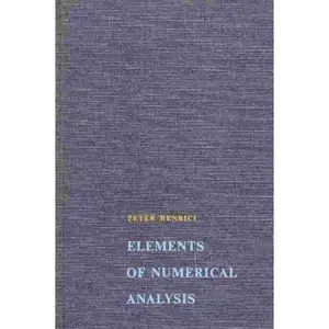 USED-Elements of Numerical Analysis by Peter Henrici (Hardcover)