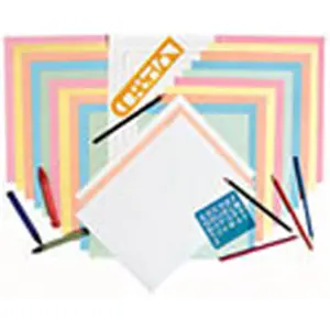 Pacon Corporation Plain White Newsprint Paper, 9x12in Recycled Paper for Office Stationery & Supplies, Recycled Paper Paper