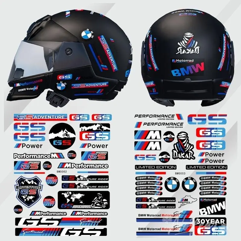 For BMW M S1000RR NineT-Nine T F900R S GS-GS 853CC R 1300 GS G 310 Motorcycle  Stickers Fairing Fuel Tank Helmet Box Vinyl Decal