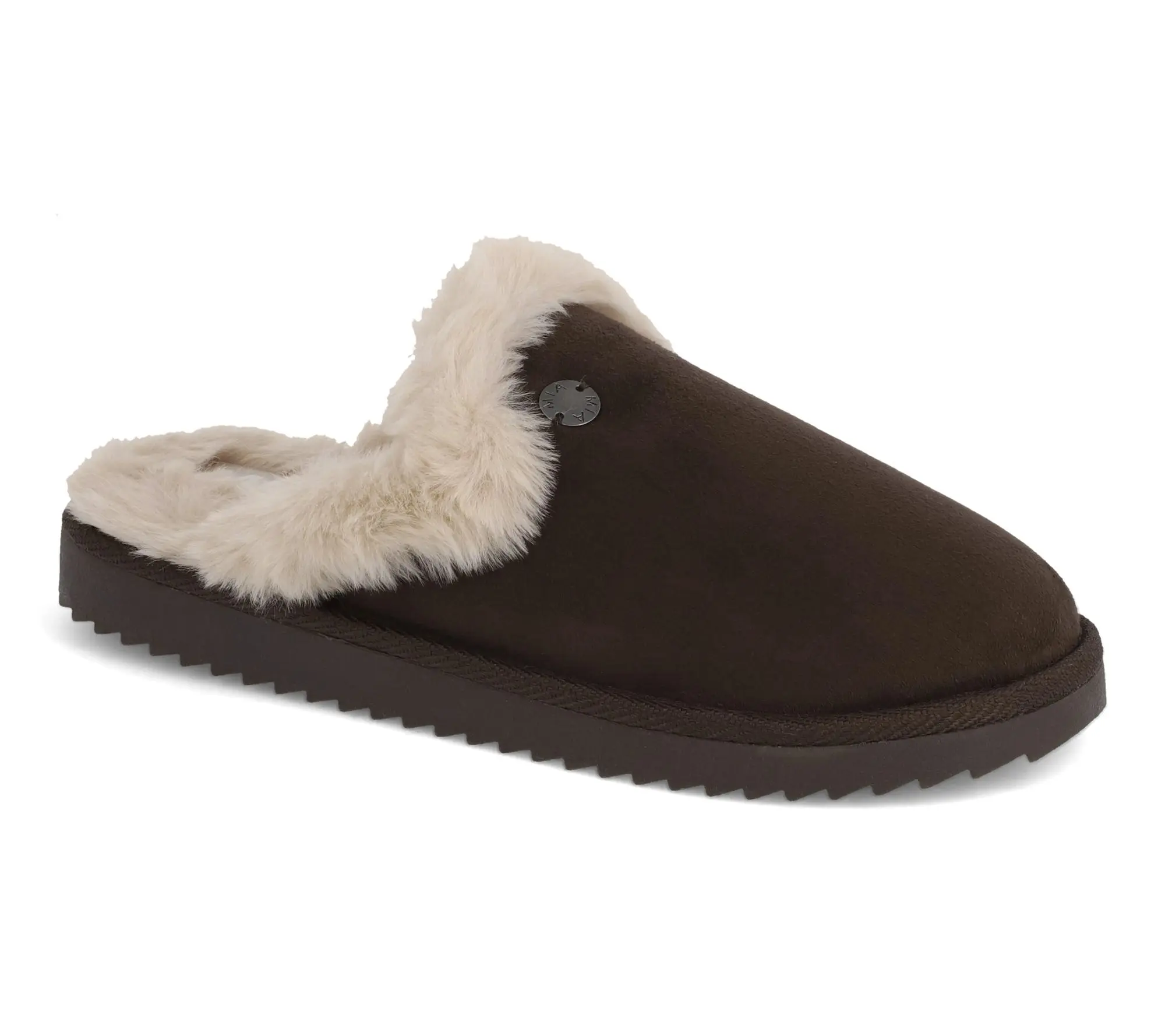 MIA Lounge Mules - Fudge