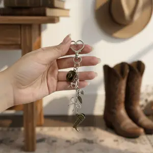 Cowboy Romance Charm Clip