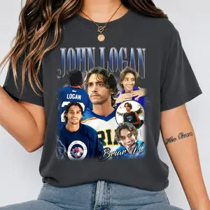 John Logan Briar University Shirt, Hockey Romance Bookish Tee, Off Campus Inspired Graphic Shirt