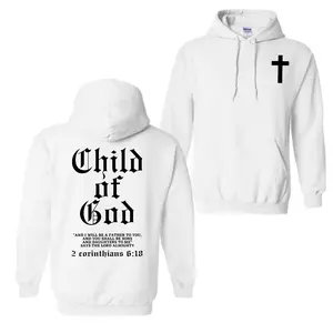 Child of God Bible Verse Hoodie Sweatshirt T-Shirt, Christian Faith Apparel, Perfect Gift for Believers, Outdoor Enthusiast Casual Wear