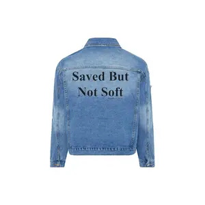 Denim Distress Jacket
