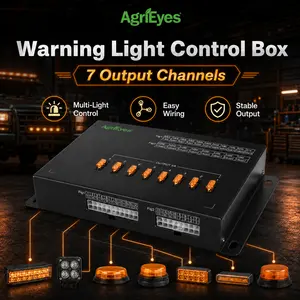 AgriEyes CT023 8-Channel Wireless Powerswitch Controller System with Remote fathersdaygift