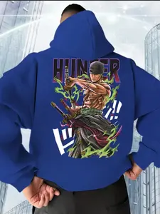 Men's Fall Winter Dark Art Hoodie, Montirex Letter Print, Fashionable and Practical, Casual Daily Wear