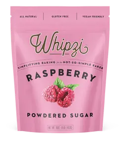 Whipzi® Raspberry Flavor Powdered Sugar - Limited  Edition