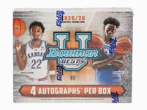 2025/26 Bowman University Best Basketball Hobby Box