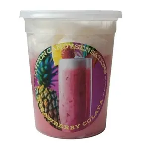 Strawberry Colada Gourmet Cotton Candy - Cotton Candy Sensations 200+ Flavors