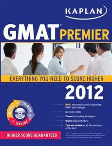 USED-Kaplan GMAT 2012 Premier with CD-ROM by Kaplan (Paperback)