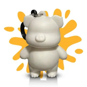 DRIPPY PIG KEYCHAIN