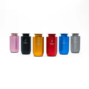 Zenmein Portable Car Diffuser Rechargeable with USB Type C Charger 3 Hotel Inspired Scents Waterless Cold Air Diffusion Technology Customizable Fragrance Intensity Aluminum Material Woody Fruity Aromatic One Year Warranty