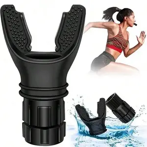 Portable lung capacity trainer, occlusal type chronic obstructive pulmonary disease function enhancement breathing trainer, exercise trainer