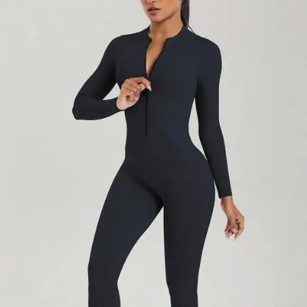 Libin Sports Jumpsuit Beautiful Back Jumpsuit Long Sleeve Jumpsuit Sports Fitness Jumpsuit Yoga Jumpsuit Casual and Comfortable summerwins
