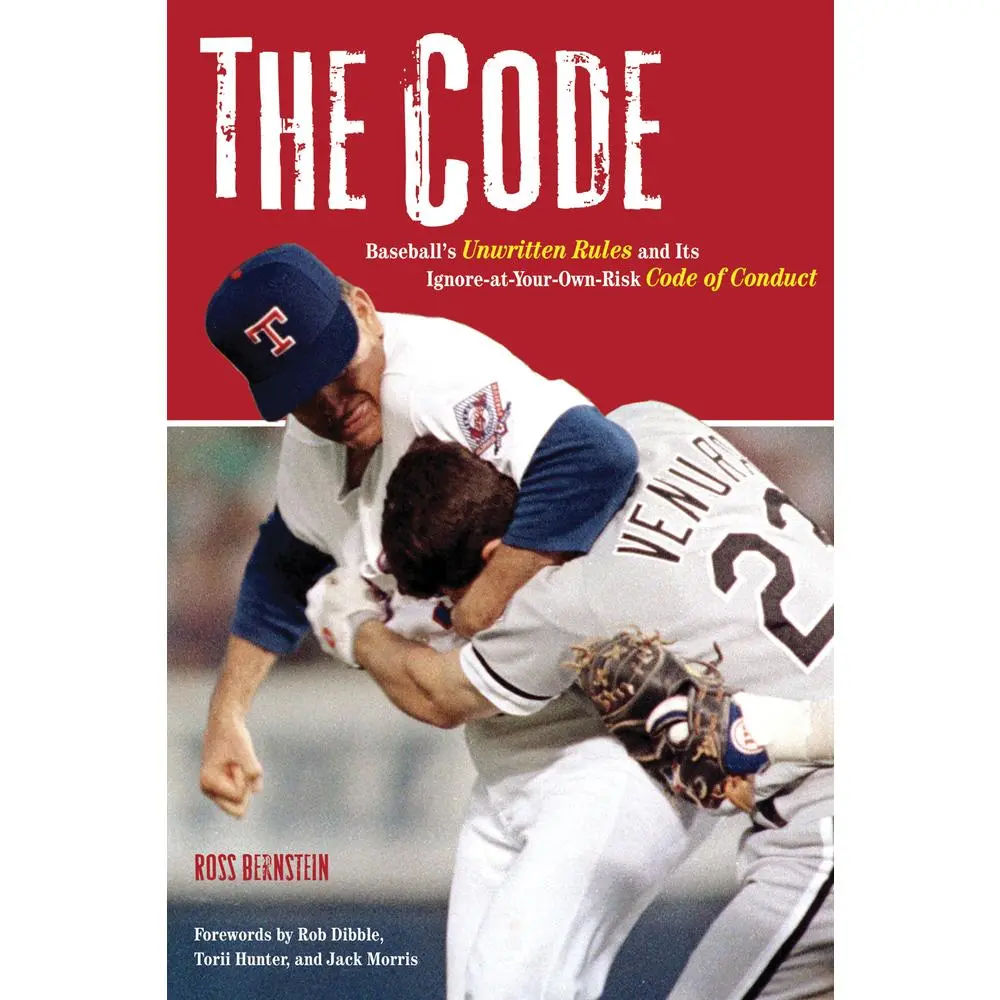 USED: The Code: Baseball's Unwritten Rules and Its Ignore-At-Your-Own-Risk Code of Conduct (English Hard Cover, Like New) by Ross Bernstein - For Baseball Fans, Sports Enthusiasts
