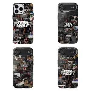 Teen W0lf Collage Phone Case MTV Drama Protective Cover Compatible for iPhone 17Promax 16 15 14 13 12 11 and for Samsung S21 S22 S23 S24 S25 S26 Gift for Her Him