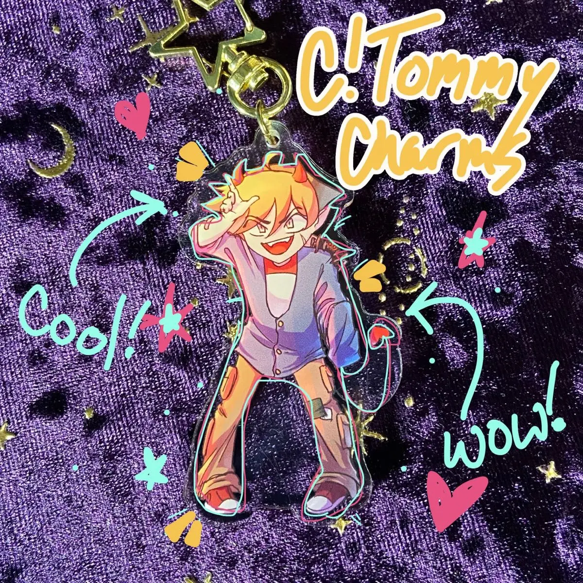 c!Tommy Acrylic Keychain