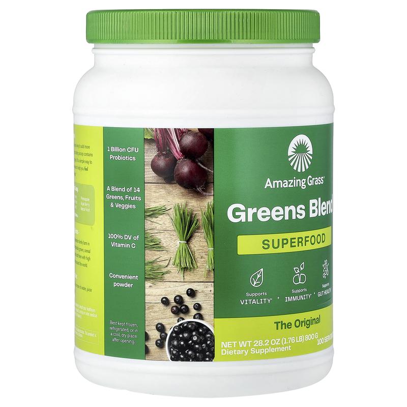 Amazing Grass Greens Blend, Superfood, 1.76 lb (800 g)
