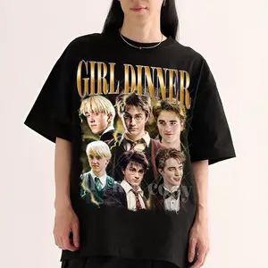 Harry P Draco Malfoy Cedric Diggory Movie Quotes Crewneck Cotton Tshirt Gift For Fan Fabric Menswear Tee T Shirt