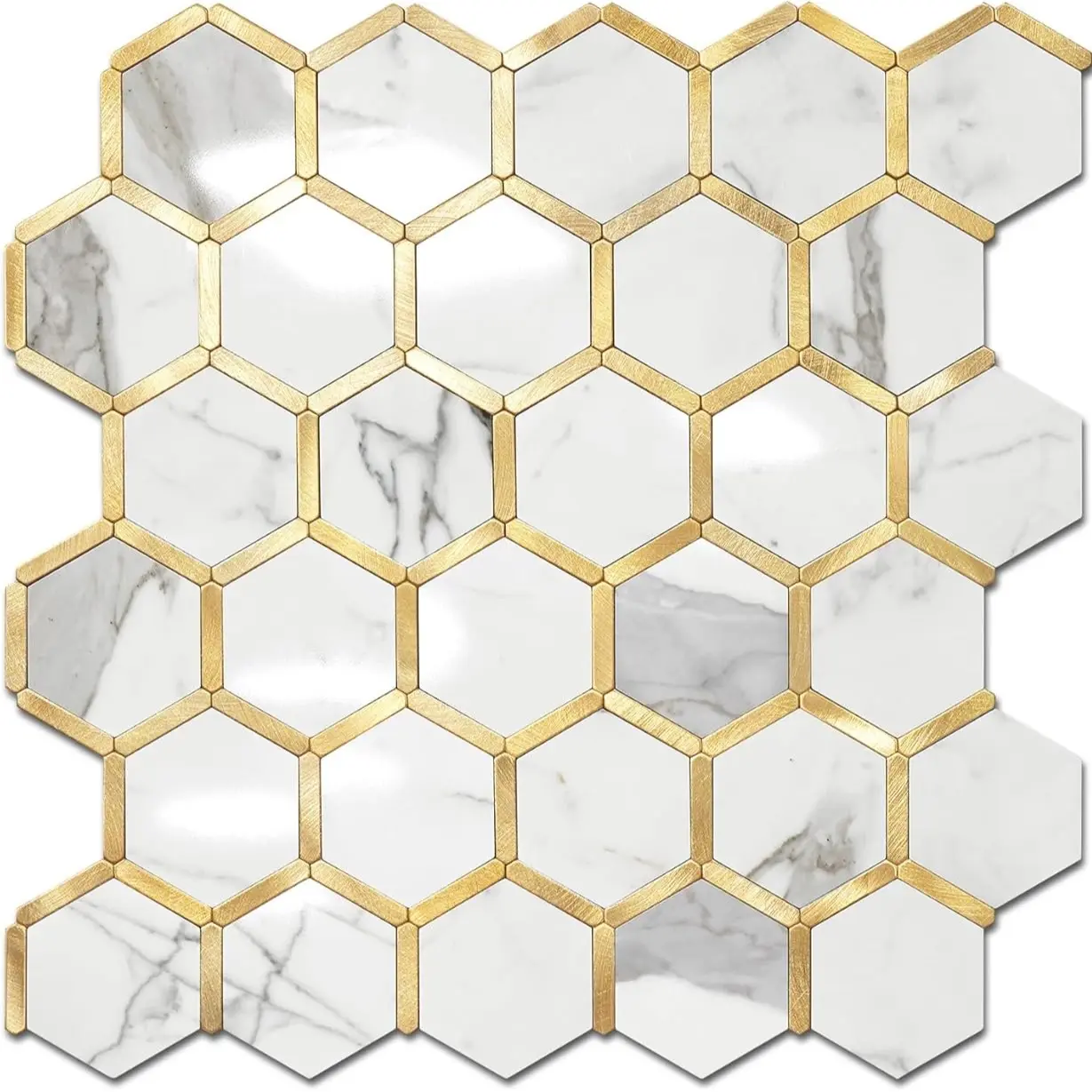 Glossy Carrara White