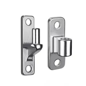 Stainless Steel Door Hinge,PolishedFinish  Wall Mounted Door HingeClassic Design Door Hardware for FarmhouseWooden Fence