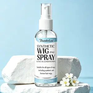 Synthetic Wig Leave-in Conditioner Spray, Haircare, Cleans & Extends Wig Lifespan, pH 6, Hydrating, Smooth, with Coconut Oil, Easy to Comb, Soft & Refreshing | 3.38FL.OZ