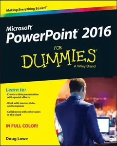 USED-PowerPoint 2016 for Dummies by Lowe, Doug (Paperback)