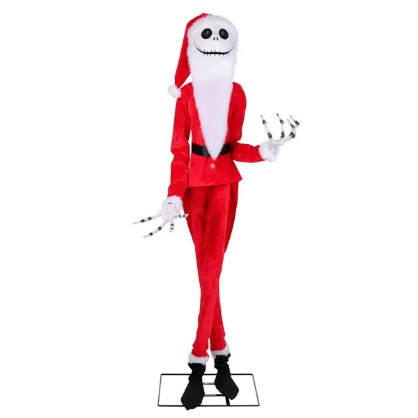6.5FT Nightmare Before Christmas Jack Skellington as Sandy Claws Animatronic Decoration
