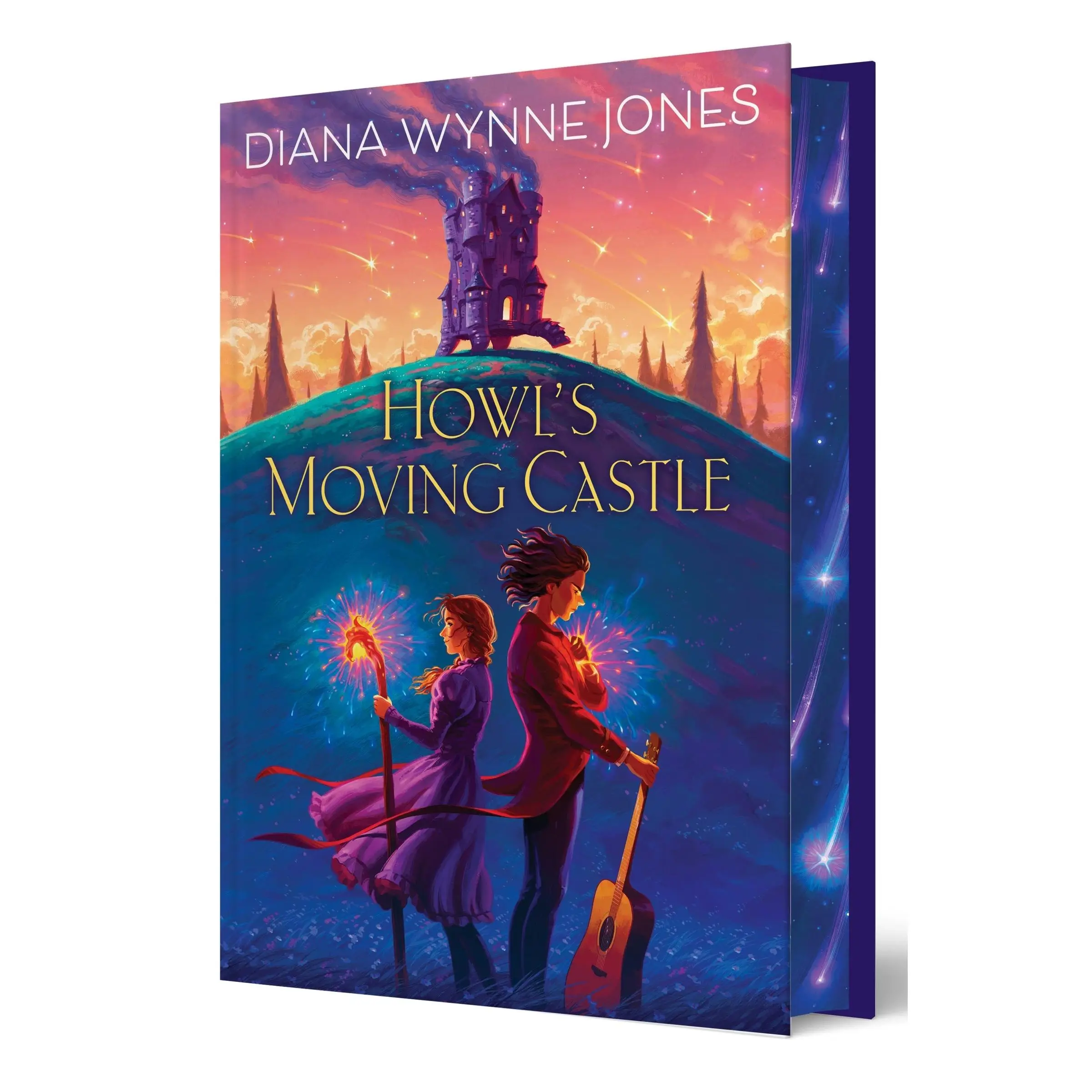 Howl’s Moving Castle Deluxe Limited Edition by Diana Wynne Jones [Hardback Book] Luminous Artwork & Foil Stamping 2025 Release